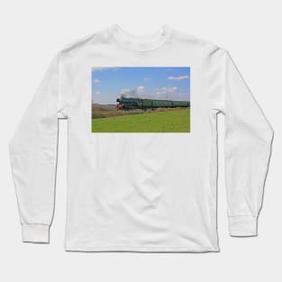 Flying Scotsman, Swanage Railway, March 2019 Long Sleeve T-Shirt